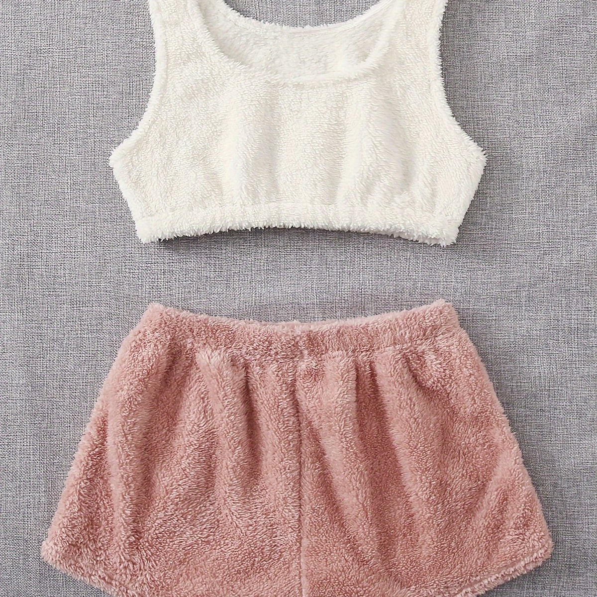  Fuzzy Fleece Pajama Set