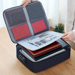 Large Capacity Document Storage Bag with Code Lock