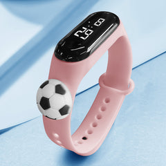 Youth Soccer Watch for Kids with Cartoon Design