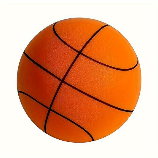 Silent Basketball PU Material Elastic Basketball For Home Indoor