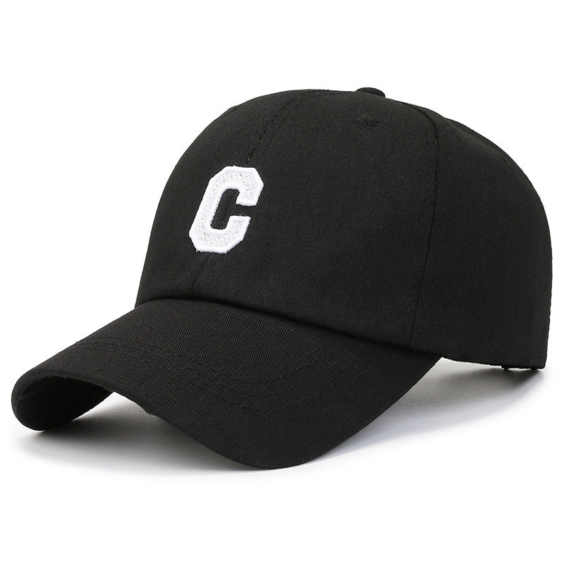 Men's Letter Embroidered Cotton Baseball Cap