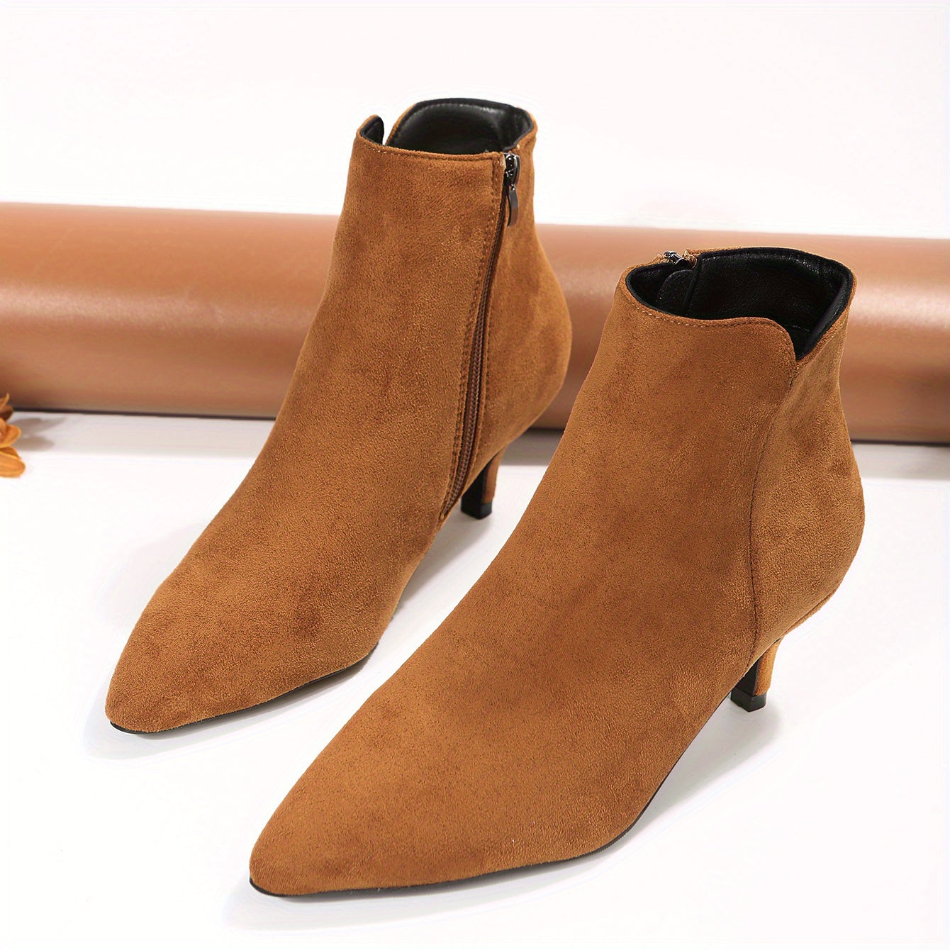 Women's Stiletto Heel Ankle Boots Point Toe Boots