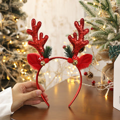 Christmas Antlers Headband Xmas Hair Accessories Gift