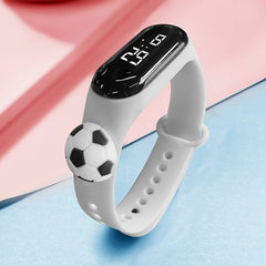 Youth Soccer Watch for Kids with Cartoon Design