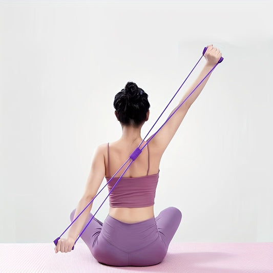 Pilates Exercise Elastic Tube Chest Enlarger Tension Band
