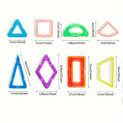 Magnetic Building Blocks Set Educational Toys Develop Creativity