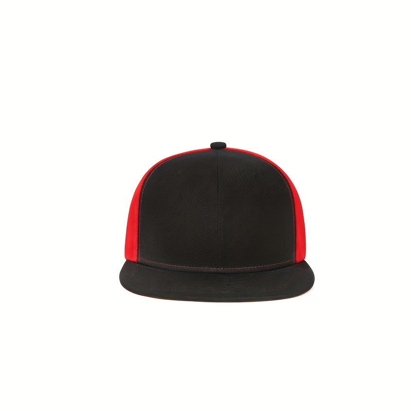 Men's Flat Brim Fitted Sports Cap