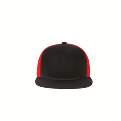 Men's Flat Brim Fitted Sports Cap