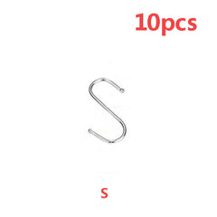 Stainless Steel S Hook Hanger Bathroom Bedroom Accessories