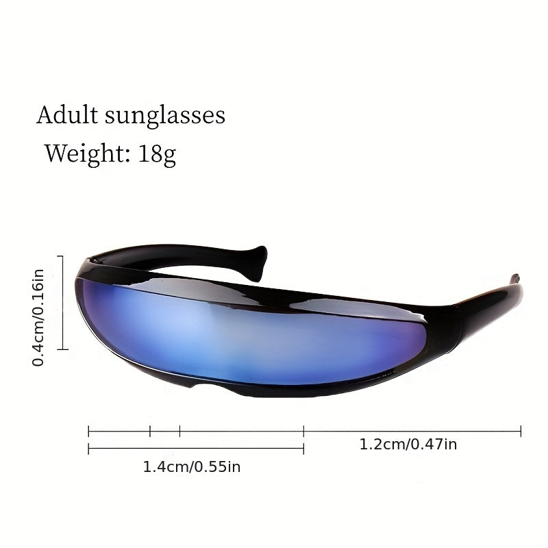 Y2K Cyberpunk Futuristic Sunglasses UV400