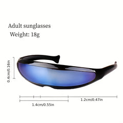 Y2K Cyberpunk Futuristic Sunglasses UV400