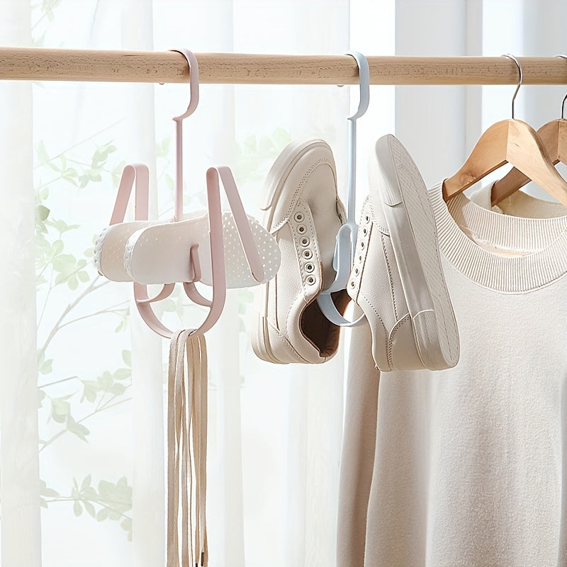 Rotary Shoe Drying Rack Windproof Clothes Hanger