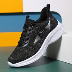 Mesh Breathable Flying Woven Shoes Non Slip Outdoor Sneakers