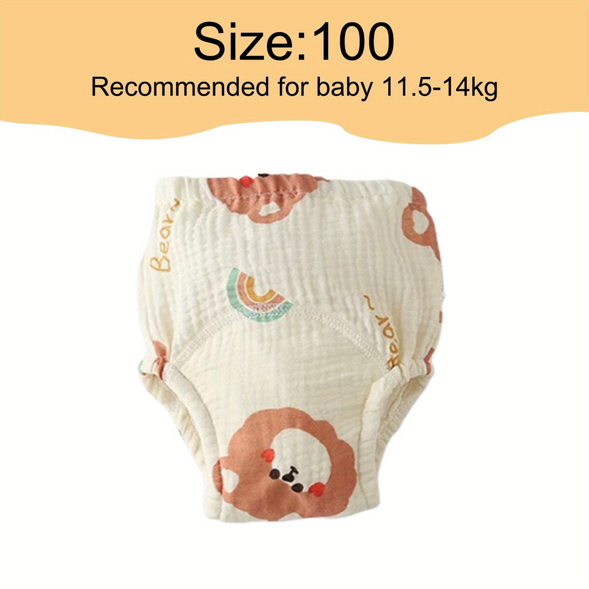 Baby Toddler Training Pants For 11-17.5kg Boys And Girls