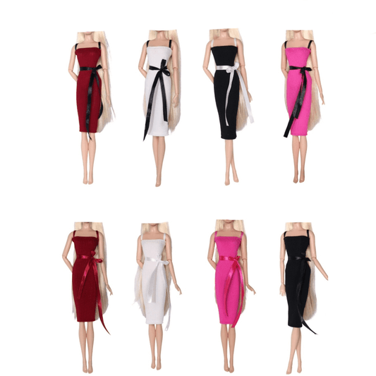 Elegant Tight Fitting Dress for 1 6 Doll