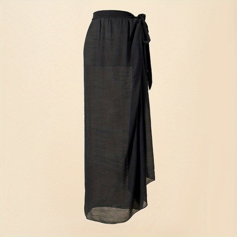 Boho Printed Beach Towel Gauze Skirt Swimsuit Cover