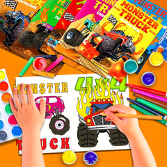 24pcs Mini Car Coloring Books for Painting & Drawing