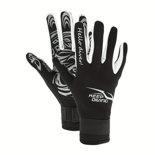 Neoprene Water Sports Gloves Non Slip Warm Five Finger