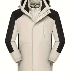 3 in 1 Block Women's Outdoor Sports Jacket