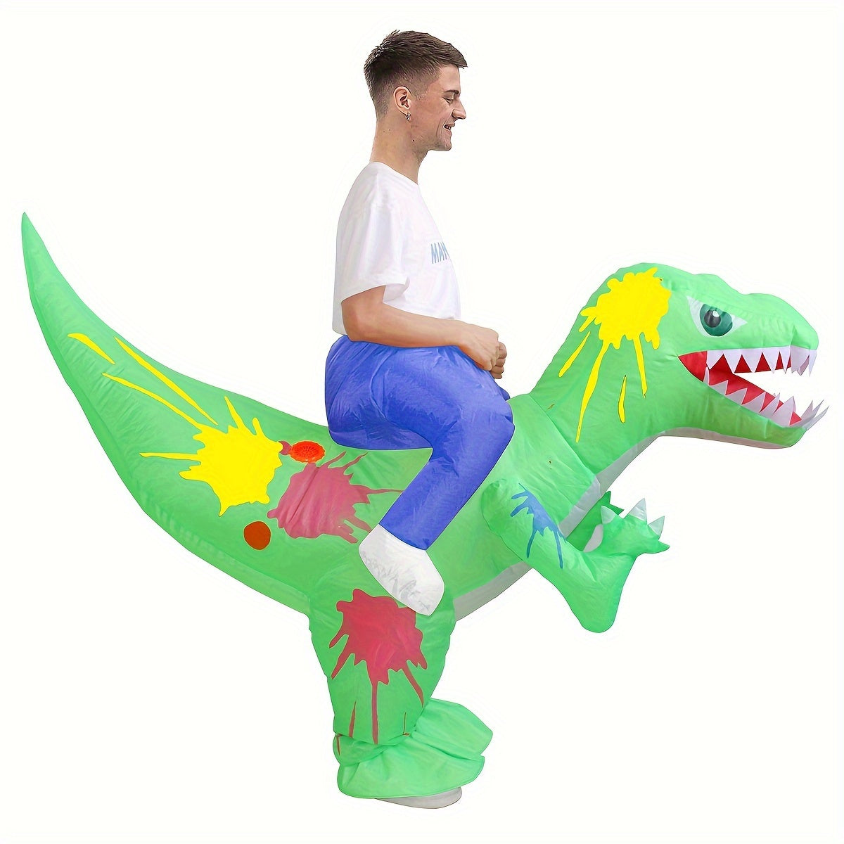 T-Rex Inflatable Costume for Halloween Cosplay