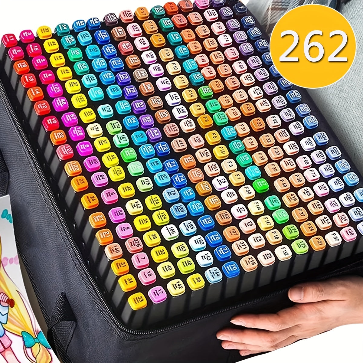 12pcs Art Marker Pen Set Alcoholic Markers Dual Tip Paint Marker Pen Set
