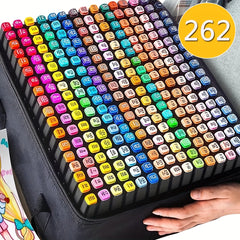 12pcs Art Marker Pen Set Alcoholic Markers Dual Tip Paint Marker Pen Set