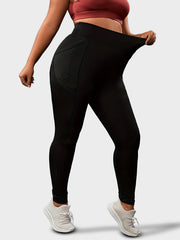  Sports Leggings Women's High Rise Skinny Leggings With Pockets
