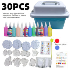 30pcs Water Fairy DIY Toy Set with Magic Gels & Molds