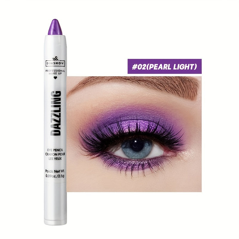 Monochrome Eyeshadow Pencil Waterproof Brightening Stick 12 Colors