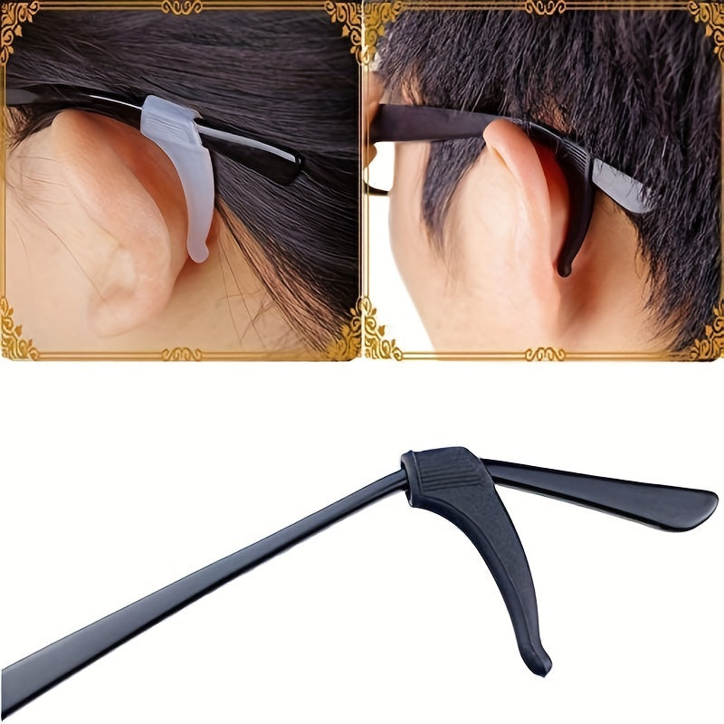 12 Pairs Silicone Glasses Ear Grip Sports Eyeglass Strap Holder