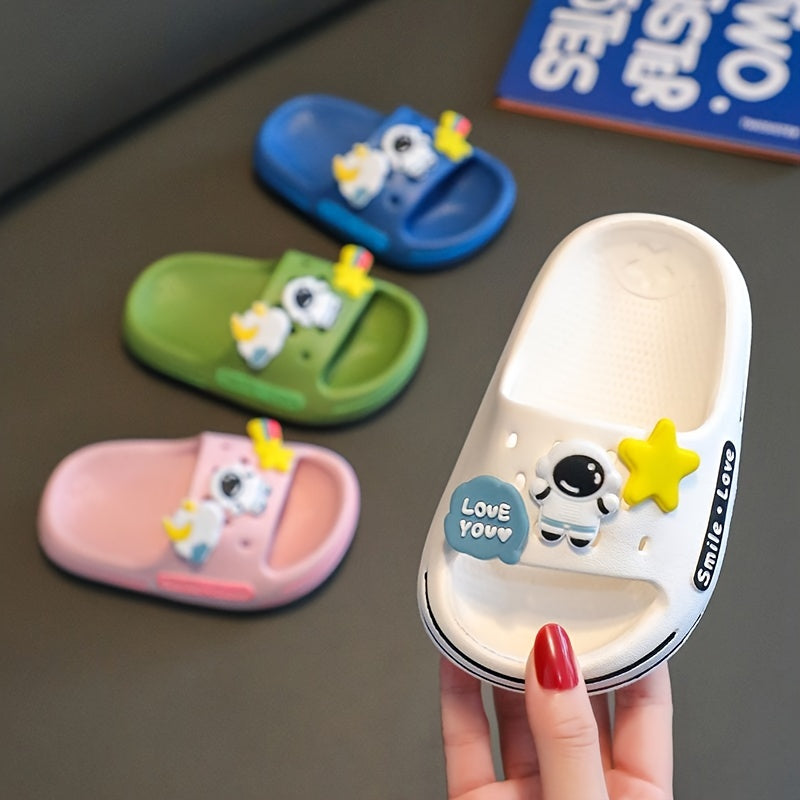 Cartoon Astronaut Cloud Slides Baby Slippers