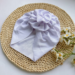 Baby Spring Summer Thin Headband Big Flower Baby Hat