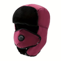 Men's Winter Warm Ear And Neck Protection Plus Velvet Hat