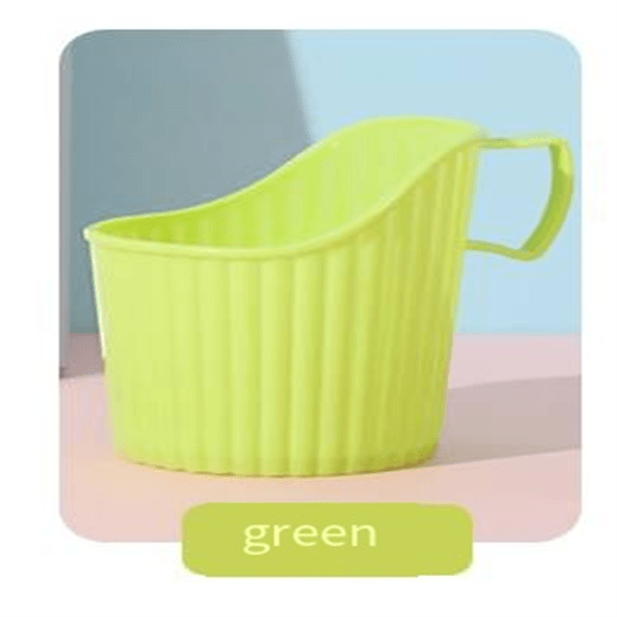 10pcs Disposable Paper Cup Holder Plastic Hand held Cup Sleeve