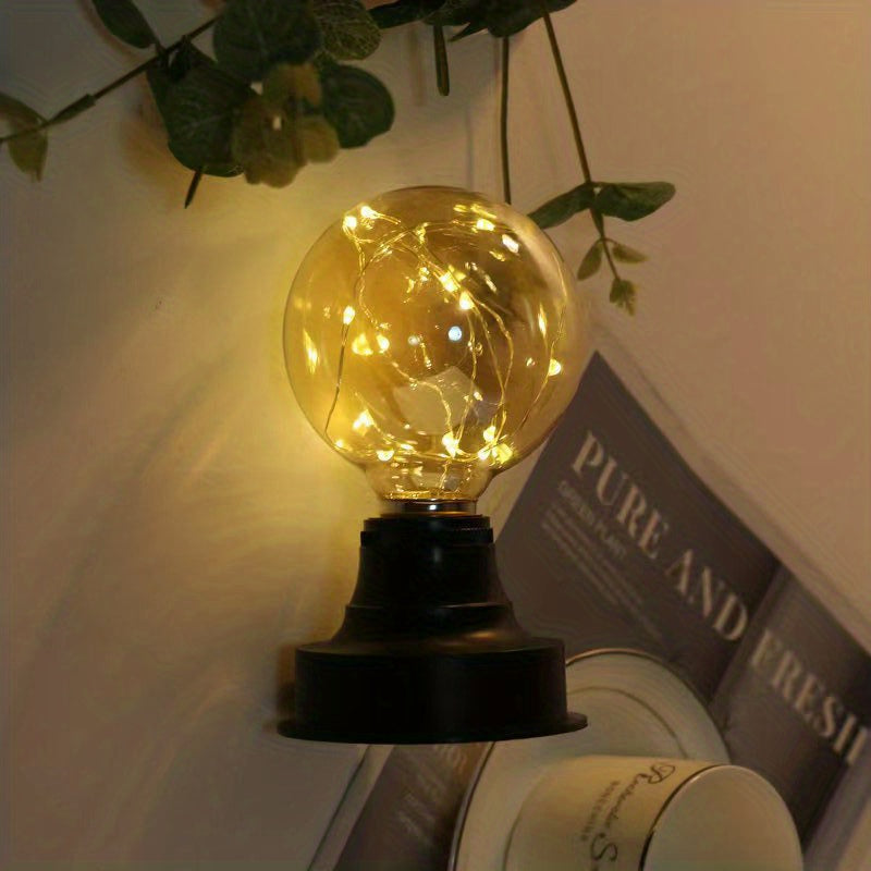 Retro G80 Large Round Shape PVC Bulb Nursery Night Light