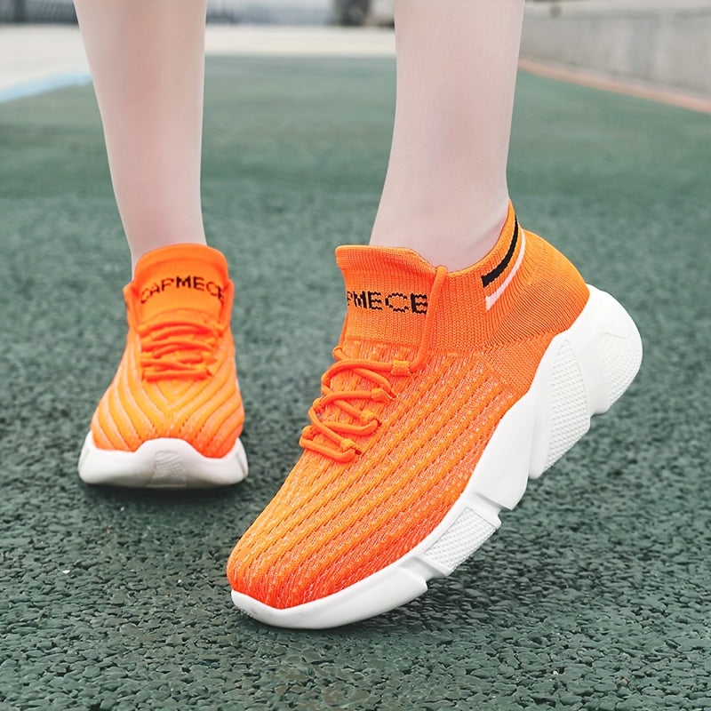 Soft Thick Sole Mesh Breathable Running Shoes
