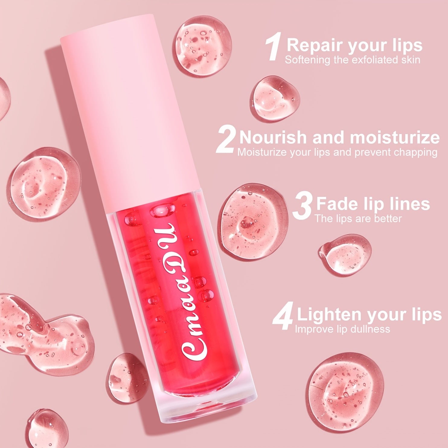 Fruity Lip Glaze Moisturizing Lipstick Long Lasting Lip Balm For Women