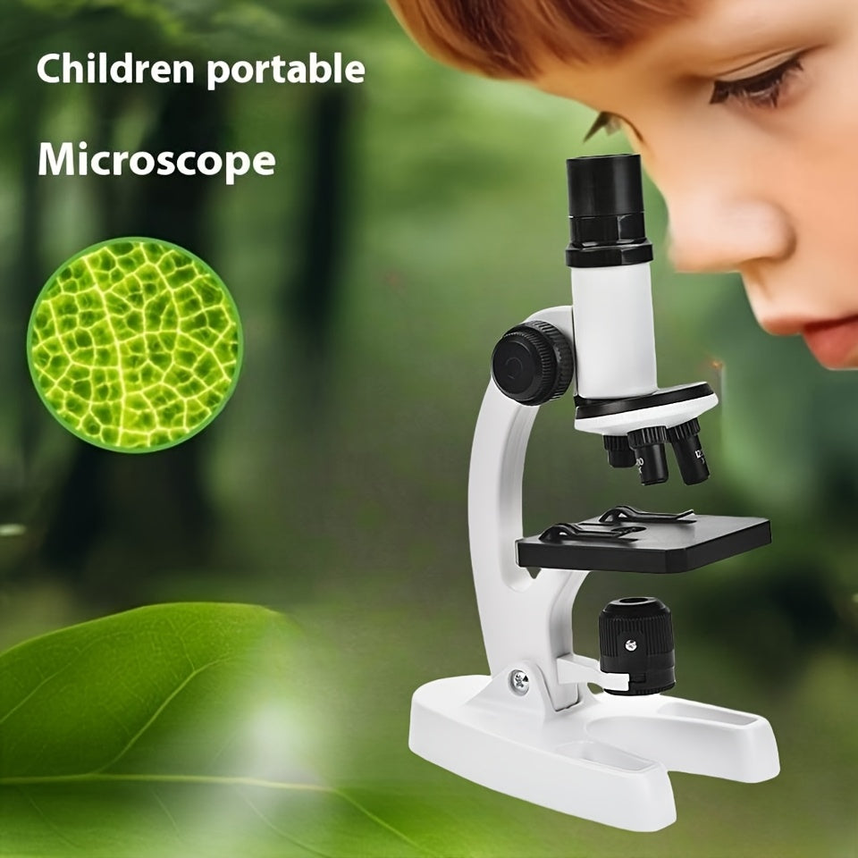 DIY Disassembly Microscope Toy Set for Kids 1200x Magnification