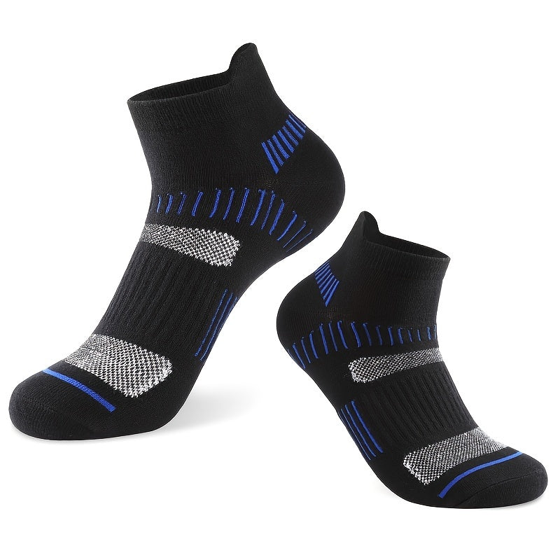 Men's Breathable Arch Support Ankle Socks for Sports