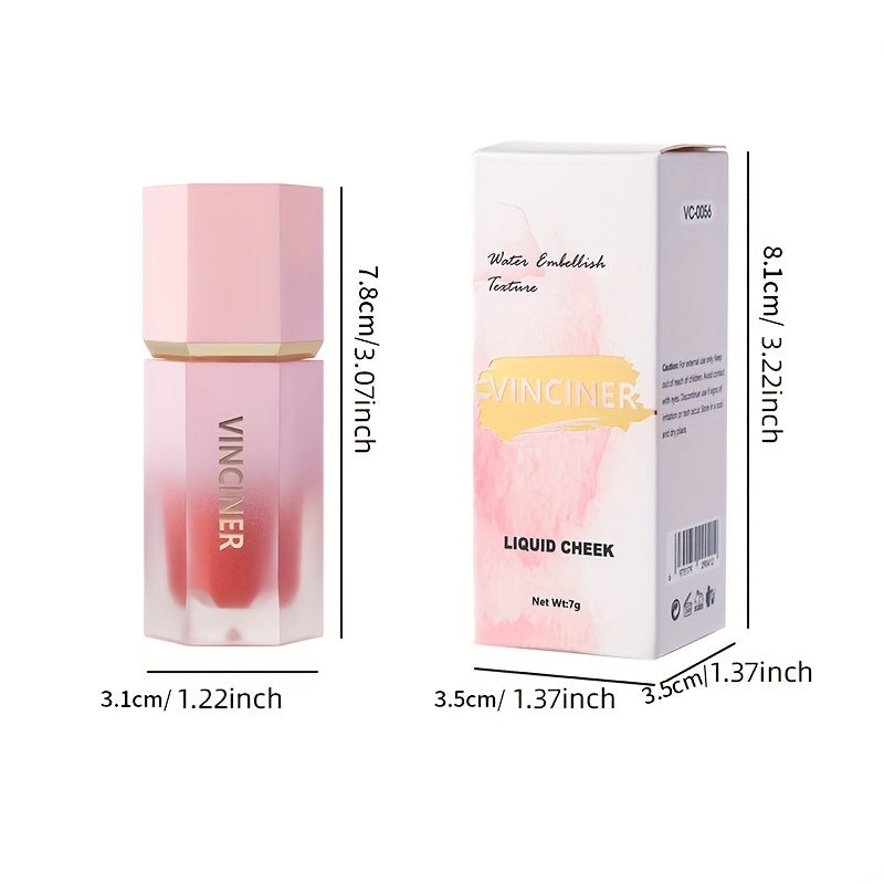 6 Colors Matte Liquid Blush Long Lasting Makeup