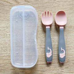 Baby Cutlery Set Learning To Eat Training Food Supplement