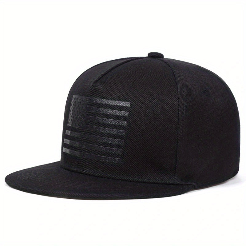 Men's American Flag Baseball Cap Adjustable Casual Hat Spring Autumn Summer