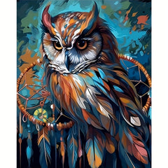 DIY Owl Digital Painting 40X50Cm Unframed Hand Painted Art