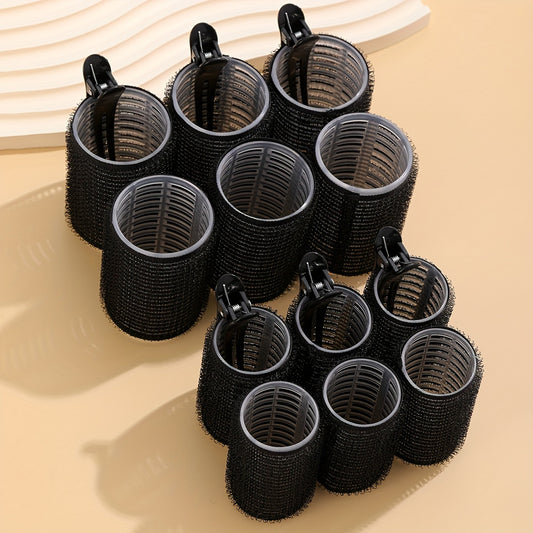 12pcs Self Adhesive Hair Rollers Set For All Hair Lengths