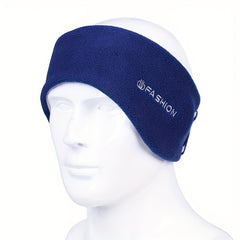 Men's Winter Ear & Head Warmer Cap Soft Polyester Cold Weather Headband
