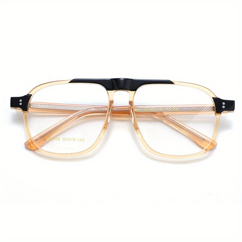 Y2K Kpop Clear Frame Glasses Men Women