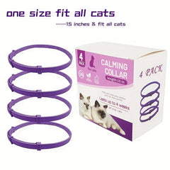 Calming Collar for Cats and Dogs - Anxiety Relief Pheromone Collar