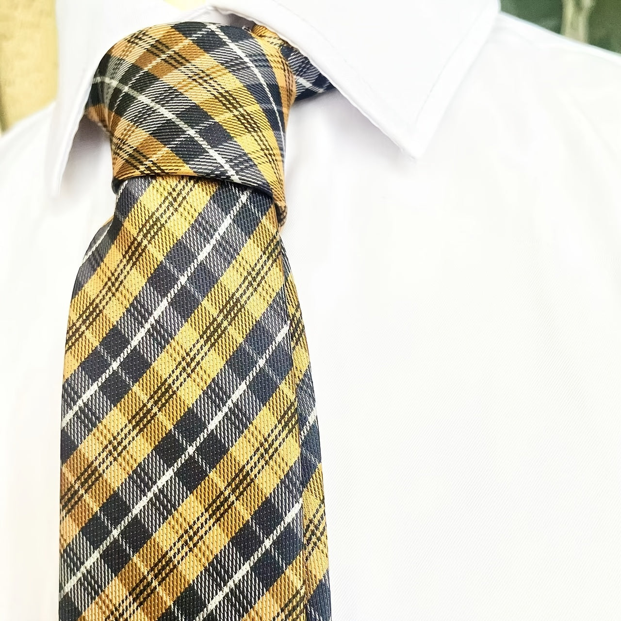 Men's Striped Business Tie For Groom