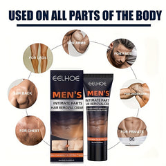 60ml Men's Hair Removal Cream Gentle Body Hair Removal