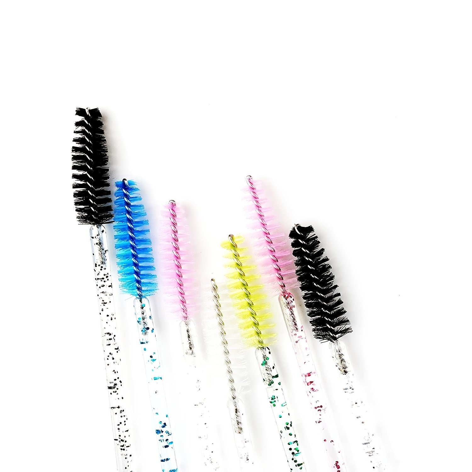 25 Pcs Crystal Eyelash Mascara Brushes Applicator Makeup Kits